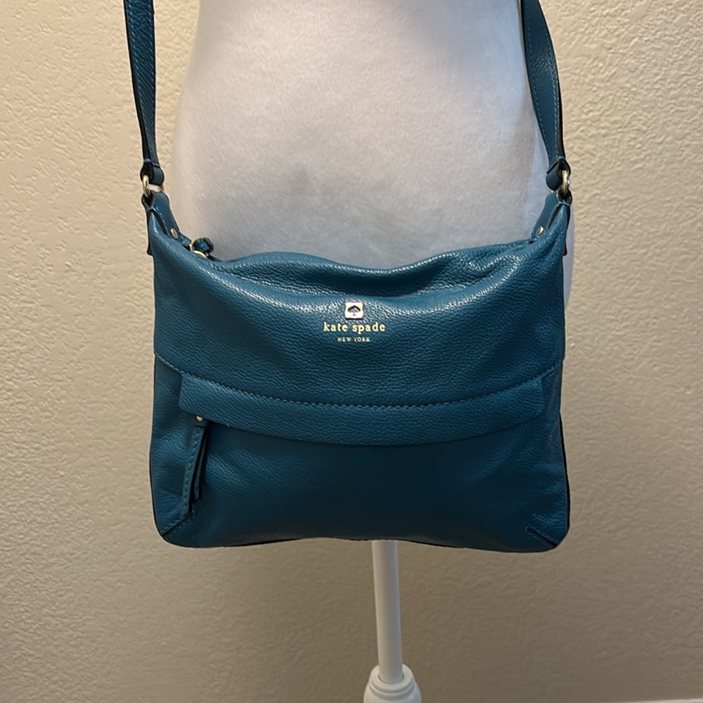 Kate Spade crossbody bag. Teal